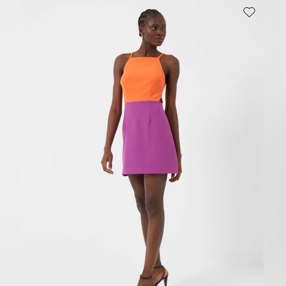 French Connection Color Block Dress with Sie Cutouts-NWT -10 - Picture 12 of 14